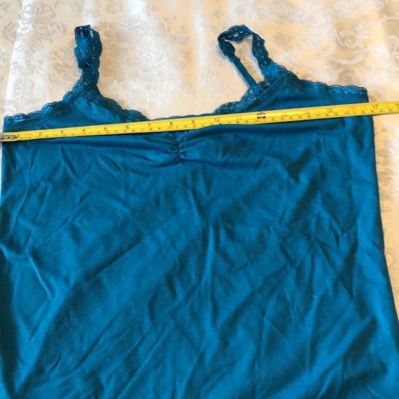 CLEO CAMI - NWT - DEEP TEAL SIZE MEDIUM CAMISOLE TANK ADJUSTABLE STRAPS #076 - Picture 8 of 10